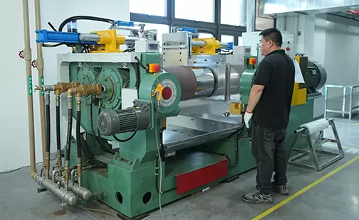  Taller de mezcla de caucho 