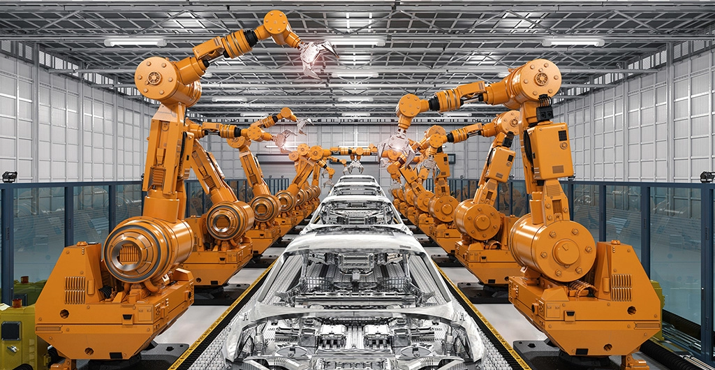 Industria automotriz y de veh&iacute;culos el&eacute;ctricos nuevos